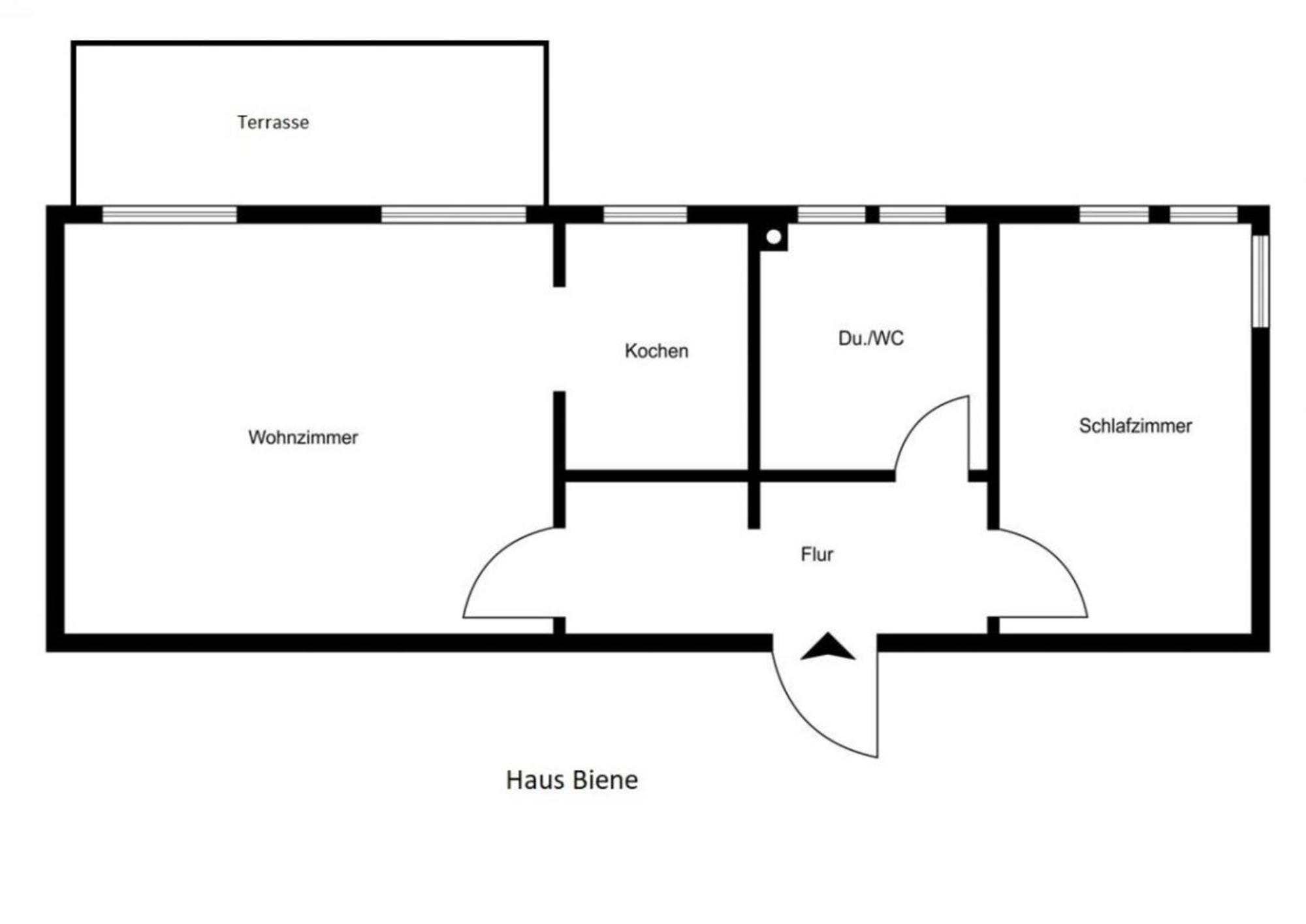 Ferienhaus Biene Am Siel Neufunnixsiel Exterior foto
